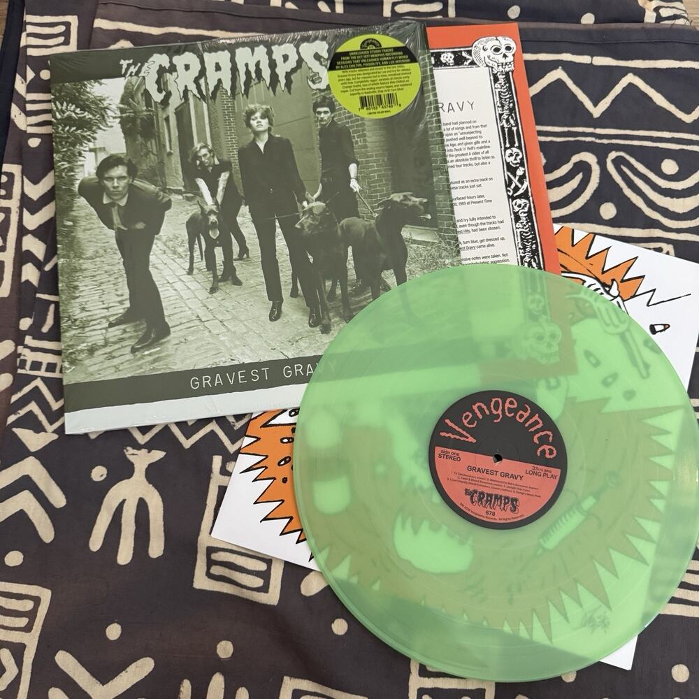 The Cramps - Gravest Gravy GLOW IN THE DARK VINYL RECORD 12” LP 2026 NEW RARE
